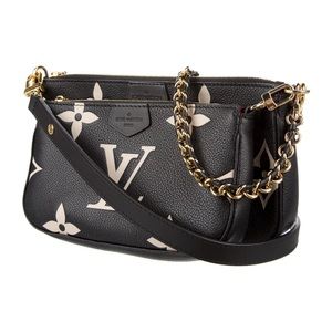 Louis Vuitton Multi Pochette Accessoires Black & Blush